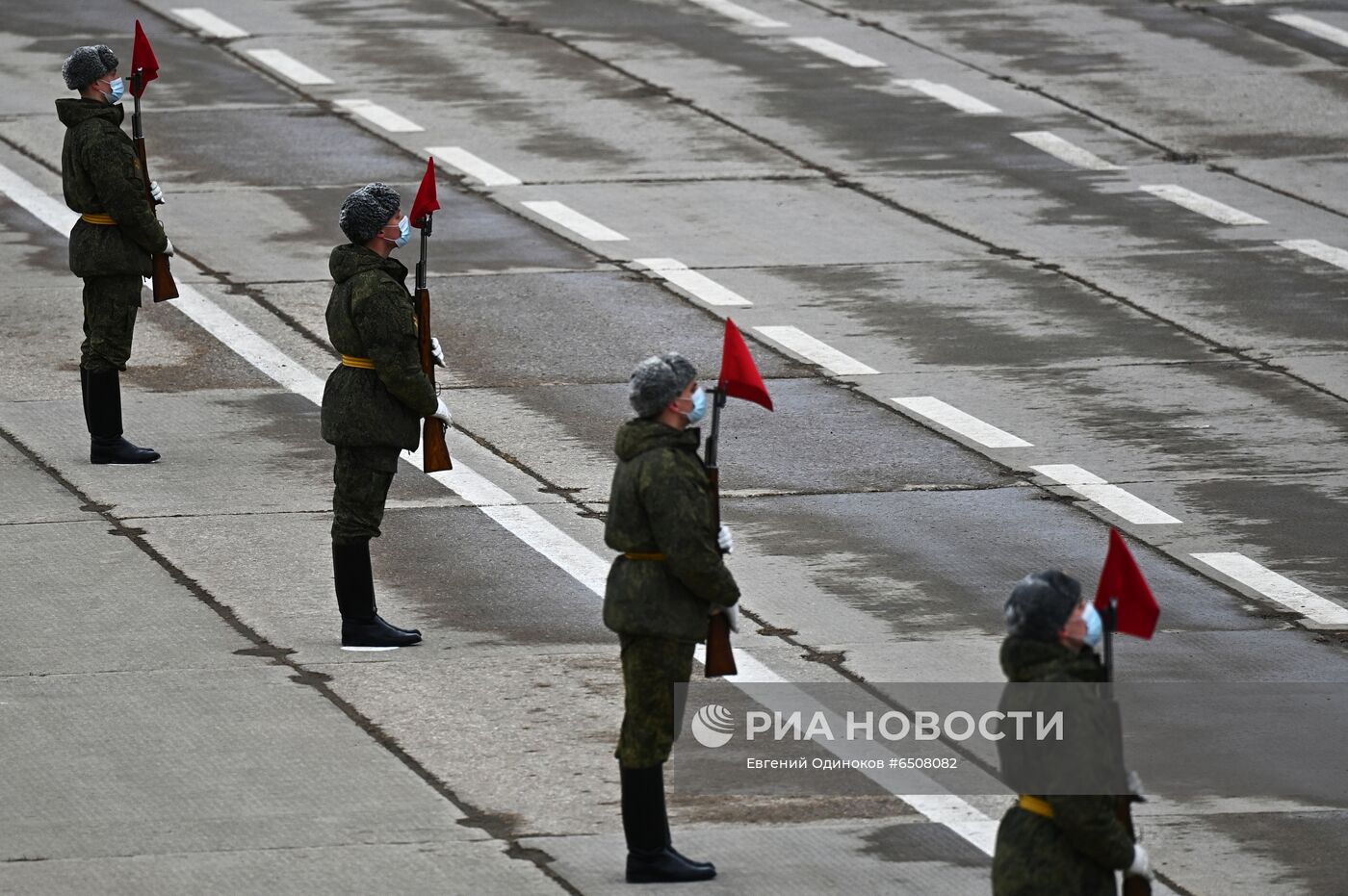 Репетиция парада Победы в Алабино