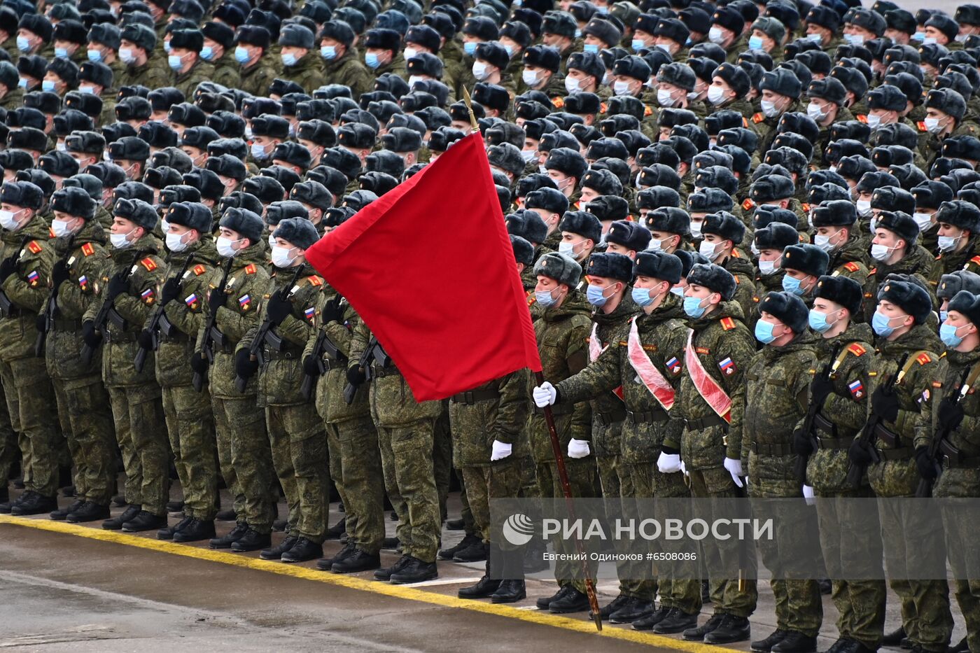 Репетиция парада Победы в Алабино