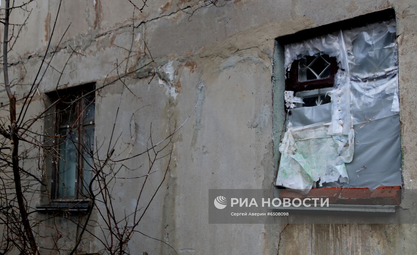 Ситуация на линии соприкосновения в Донецкой области