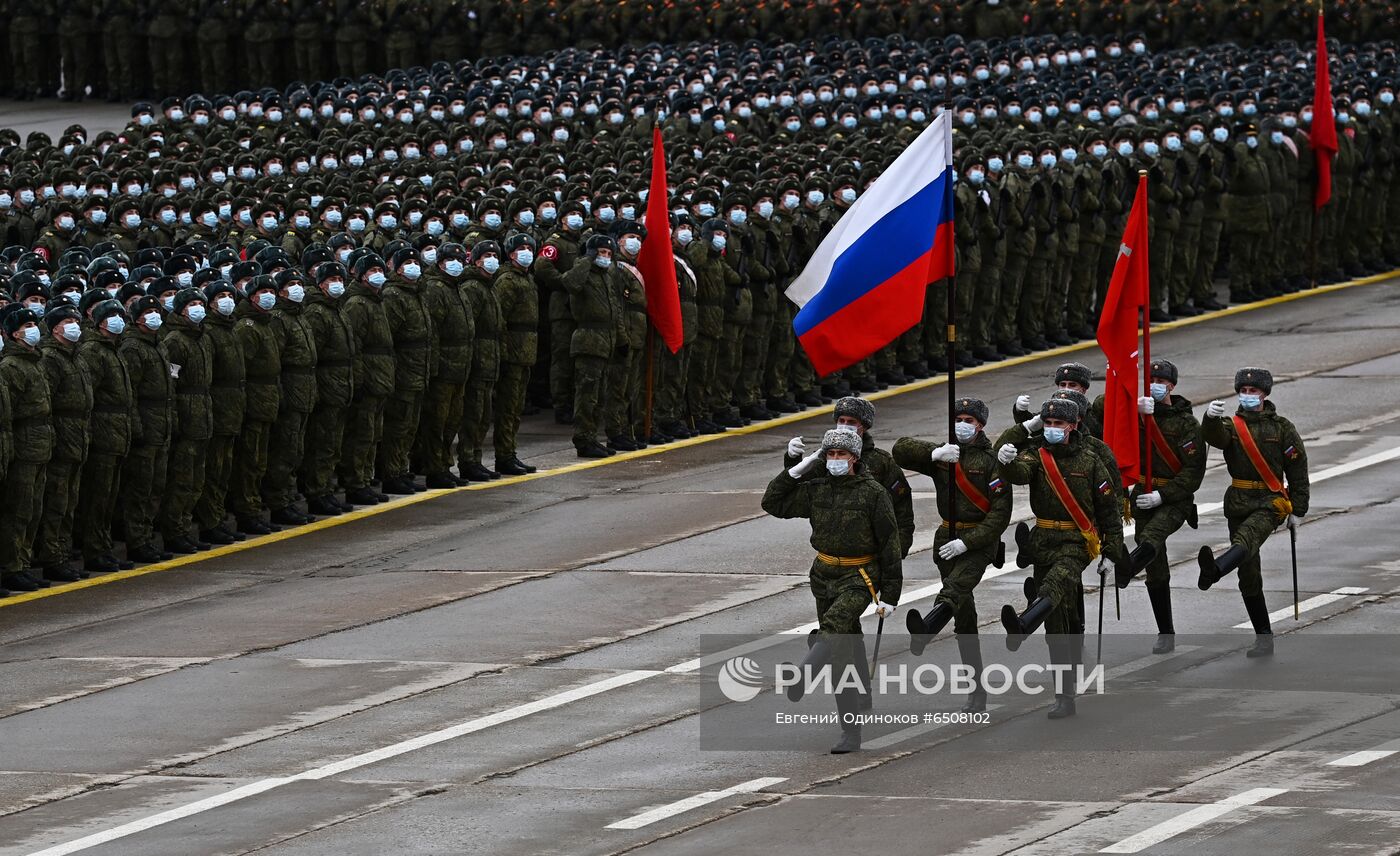 Репетиция парада Победы в Алабино