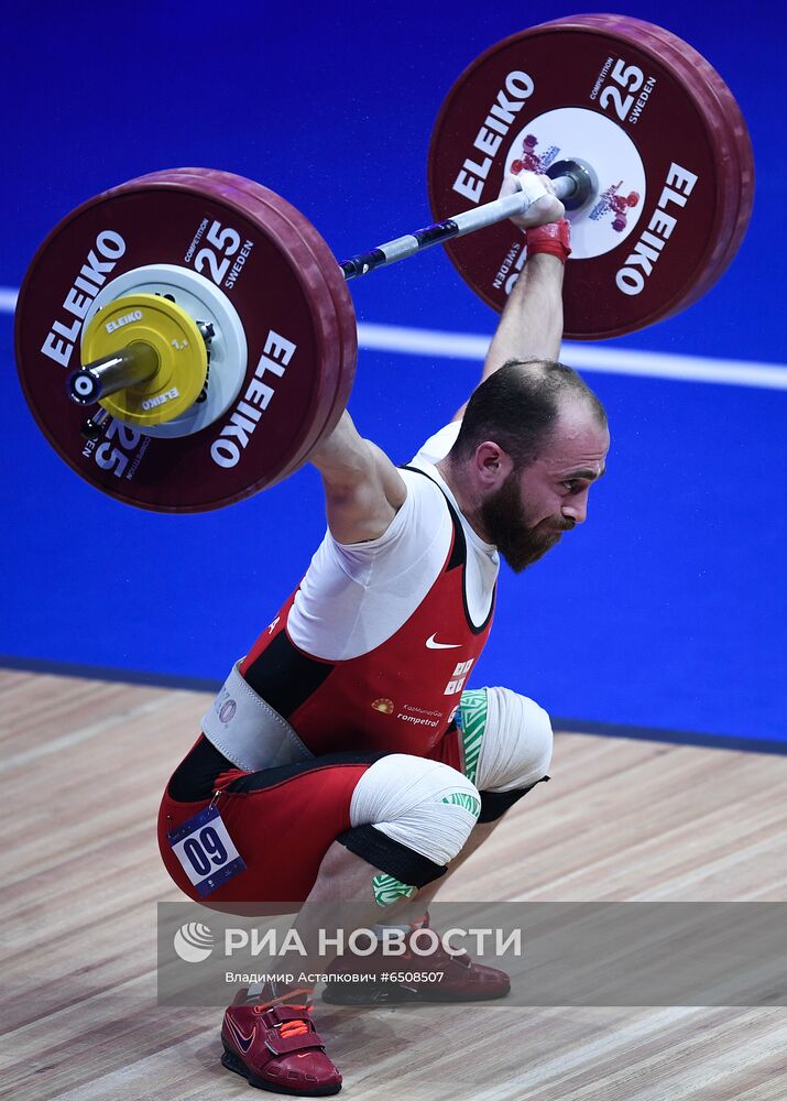 Тяжелая атлетика. Чемпионат Европы. Третий день