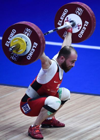 Тяжелая атлетика. Чемпионат Европы. Третий день