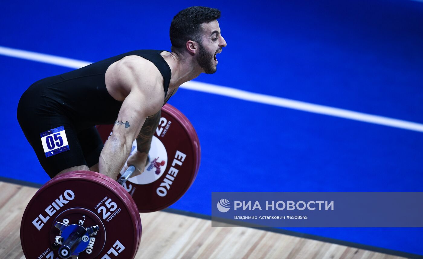 Тяжелая атлетика. Чемпионат Европы. Третий день