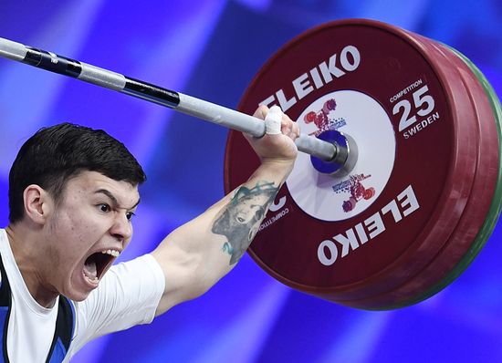 Тяжелая атлетика. Чемпионат Европы. Третий день