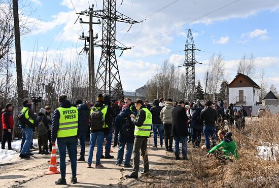 Ситуация у ИК-2 в г. Покрове в день объявленной Альянсом врачей акции протеста медиков