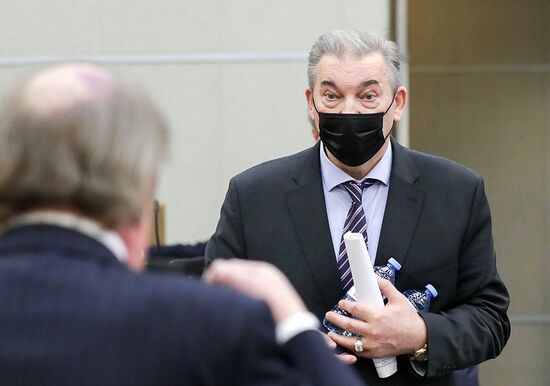 Пленарное заседание Госдумы РФ 