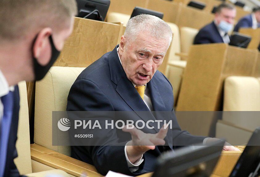 Пленарное заседание Госдумы РФ