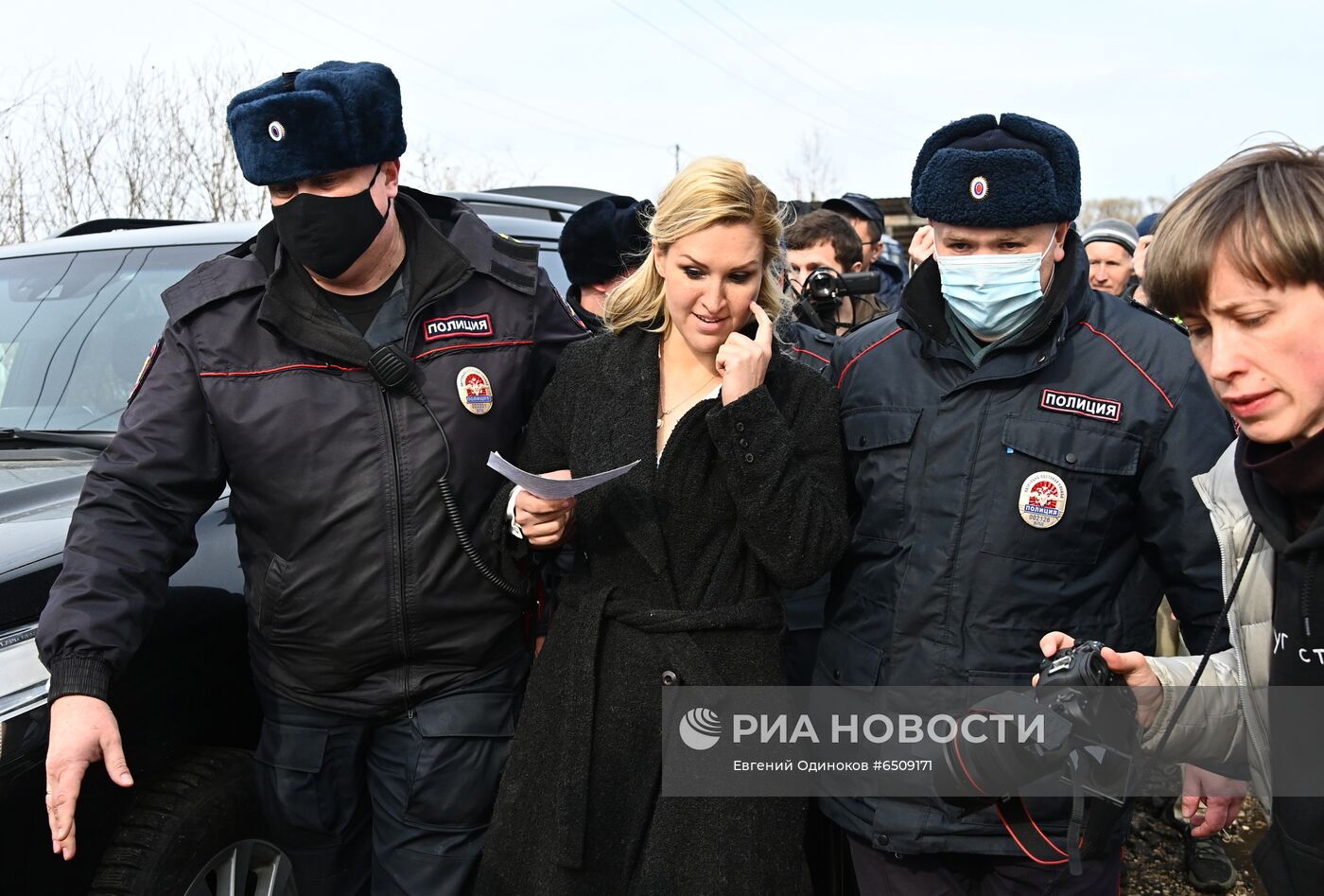 Ситуация у ИК-2 в г. Покрове в день объявленной Альянсом врачей акции протеста медиков