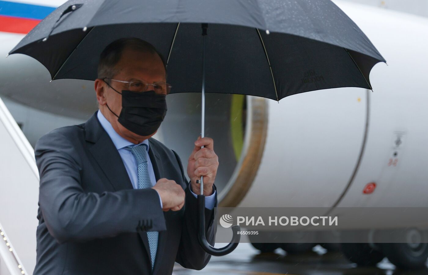 Глава МИД РФ С. Лавров прибыл с визитом в Пакистан