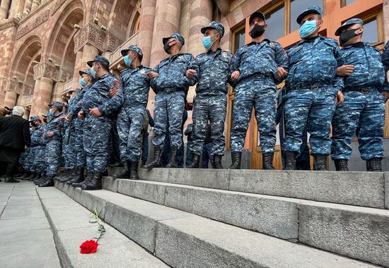 Акция протеста в Ереване