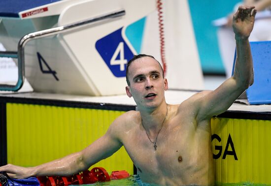 Плавание. Чемпионат России. Пятый день