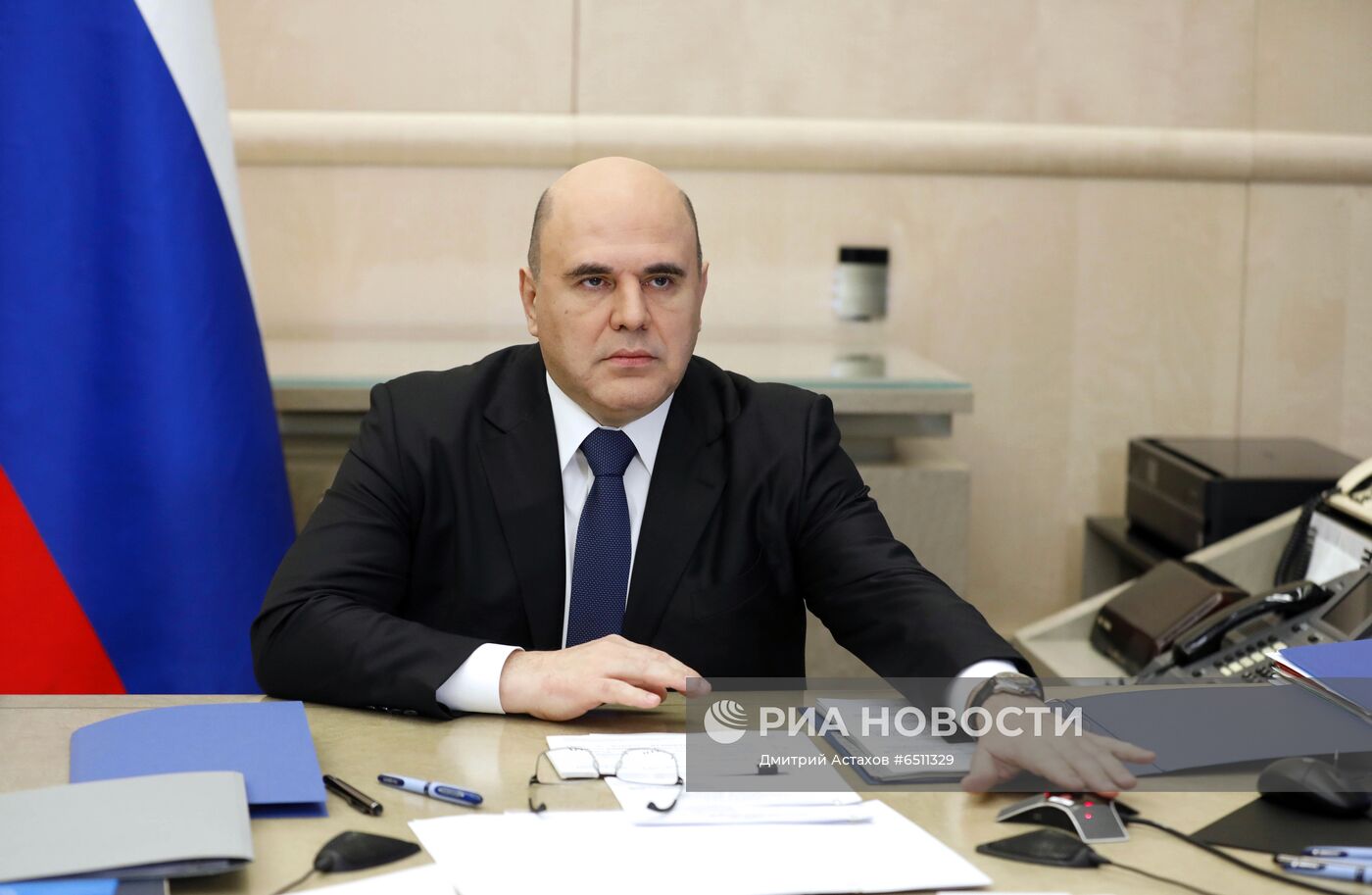 Премьер-министр РФ М. Мишустин провел заседание правительства РФ