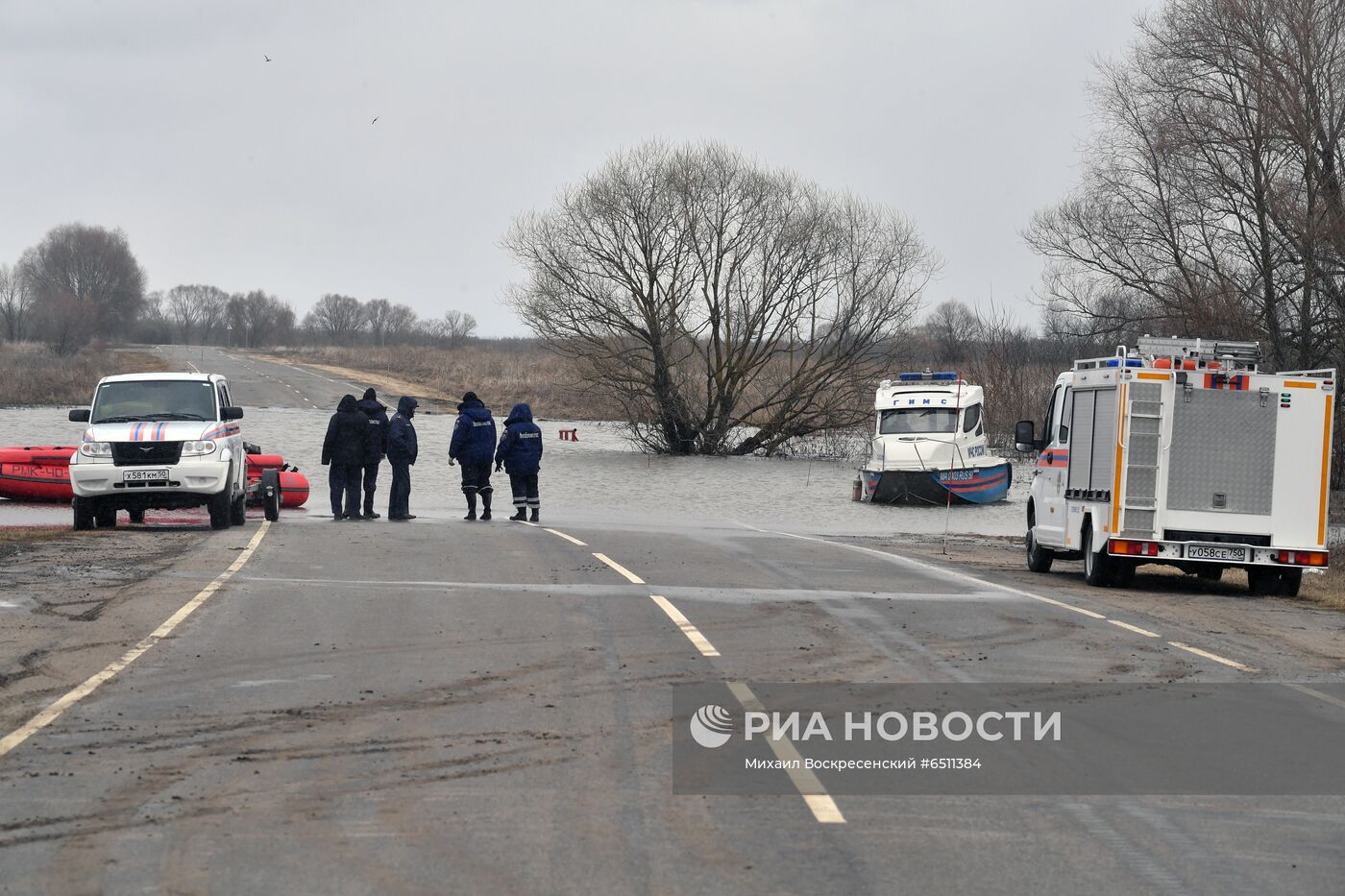 Паводок в Подмосковье