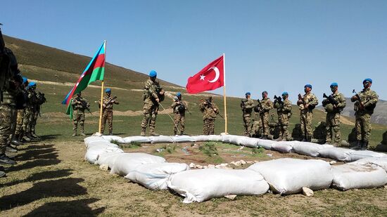 Совместные тактические учения Турции и Азербайджана