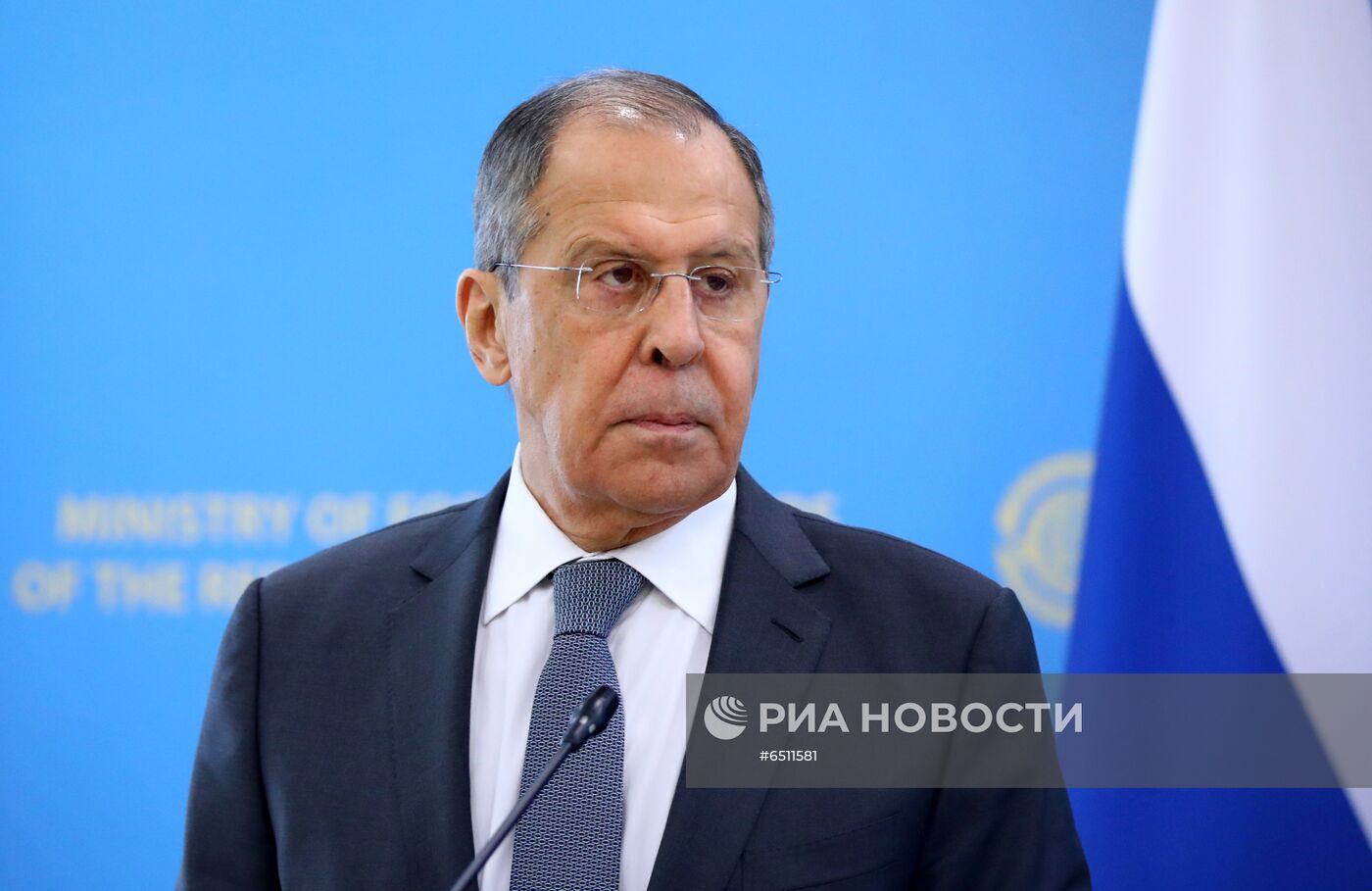 Визит главы МИД РФ С. Лаврова в Казахстан