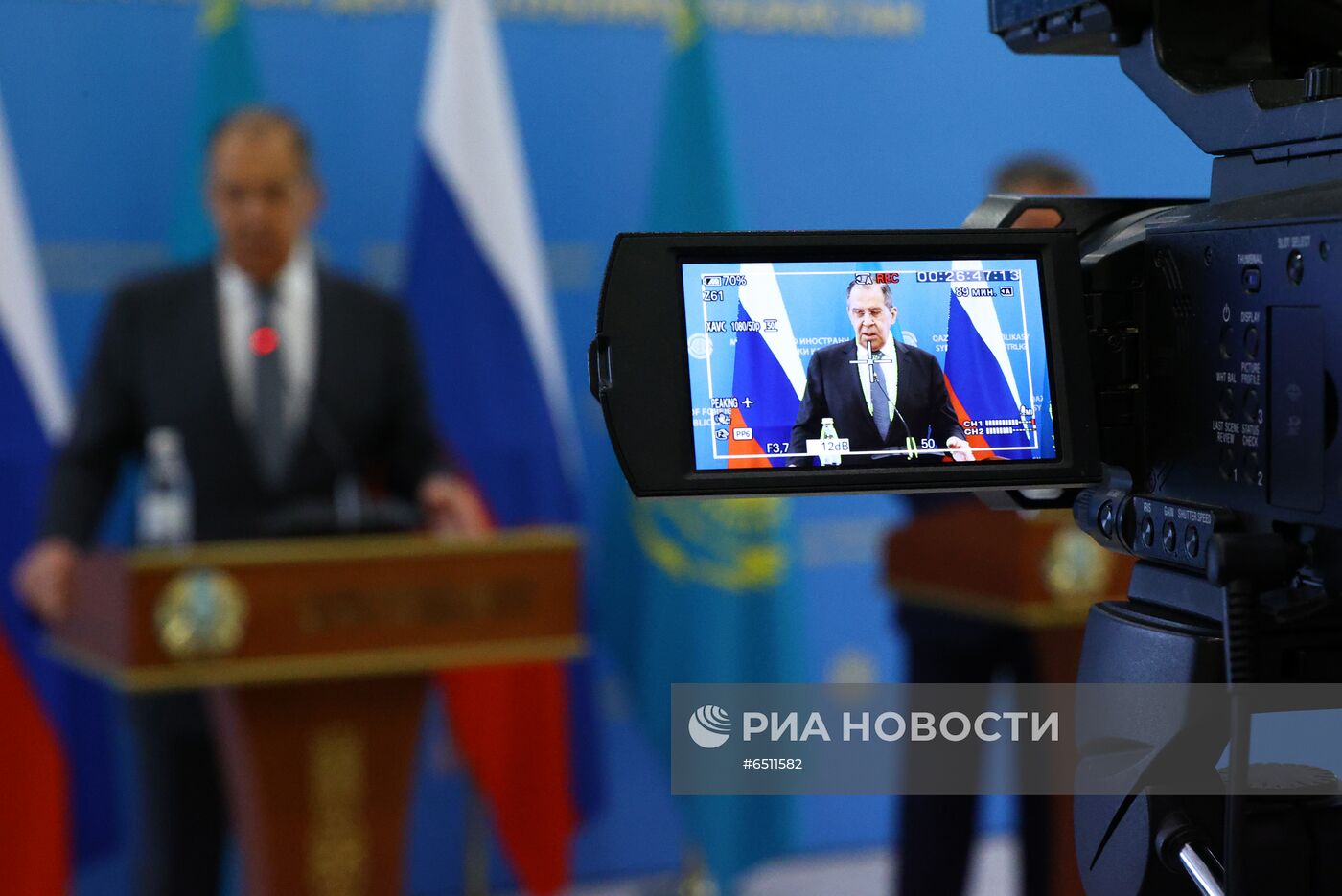 Визит главы МИД РФ С. Лаврова в Казахстан