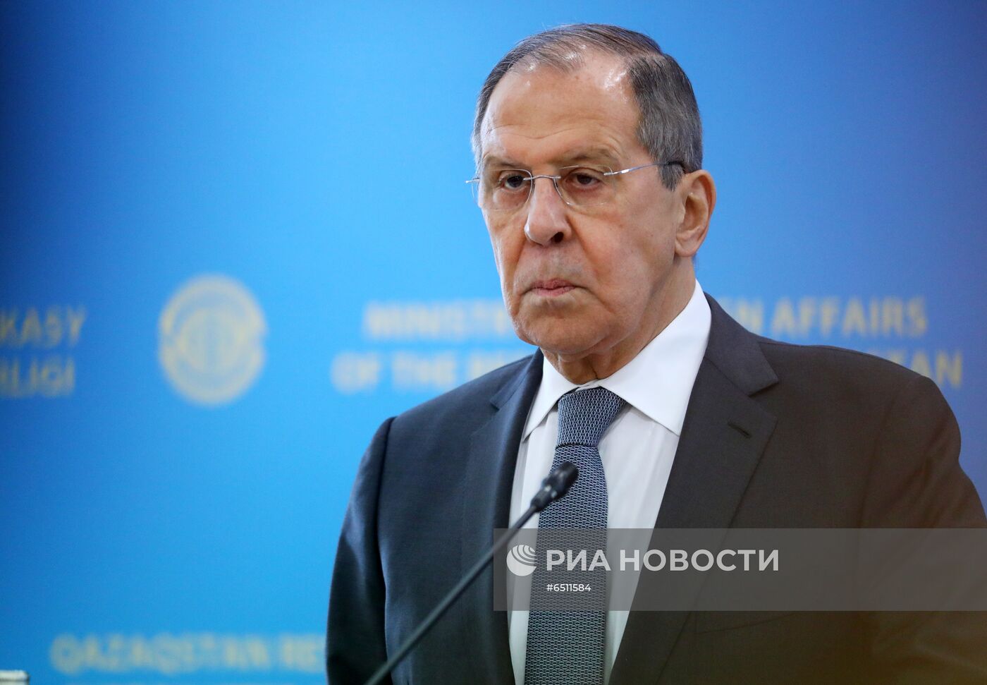 Визит главы МИД РФ С. Лаврова в Казахстан