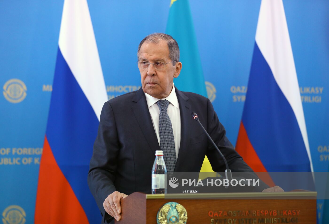 Визит главы МИД РФ С. Лаврова в Казахстан
