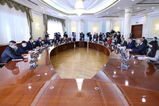 Визит главы МИД РФ С. Лаврова в Казахстан