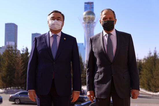 Визит главы МИД РФ С. Лаврова в Казахстан