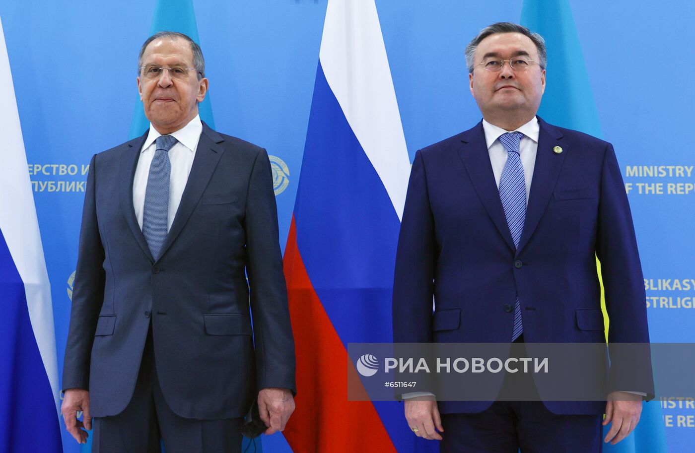 Визит главы МИД РФ С. Лаврова в Казахстан