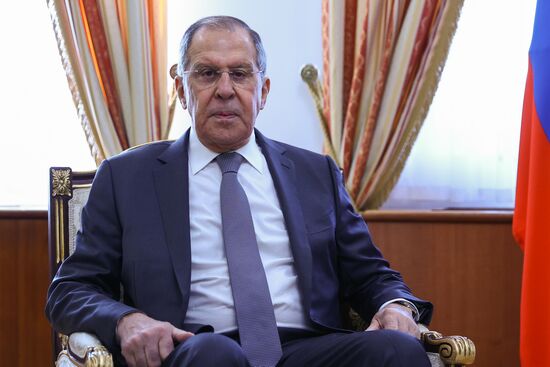 Визит главы МИД РФ С. Лаврова в Казахстан