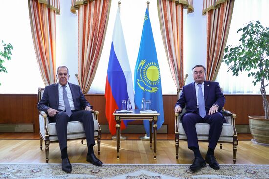Визит главы МИД РФ С. Лаврова в Казахстан