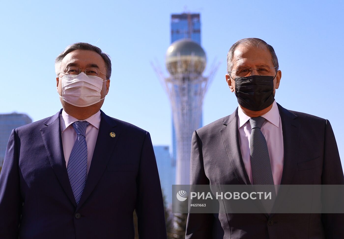 Визит главы МИД РФ С. Лаврова в Казахстан