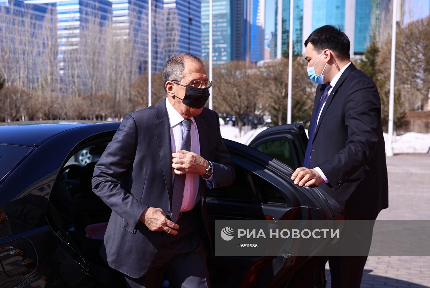 Визит главы МИД РФ С. Лаврова в Казахстан