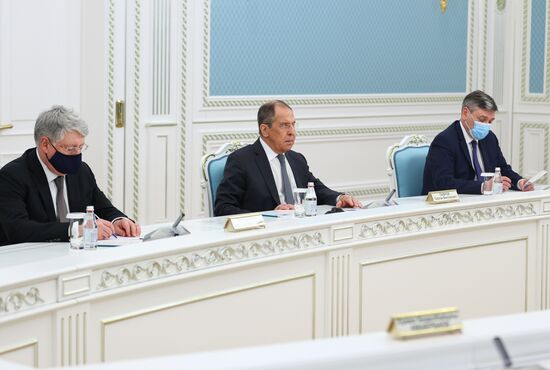 Визит главы МИД РФ С. Лаврова в Казахстан