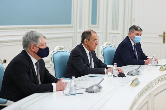 Визит главы МИД РФ С. Лаврова в Казахстан