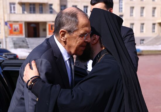 Визит главы МИД РФ С. Лаврова в Казахстан