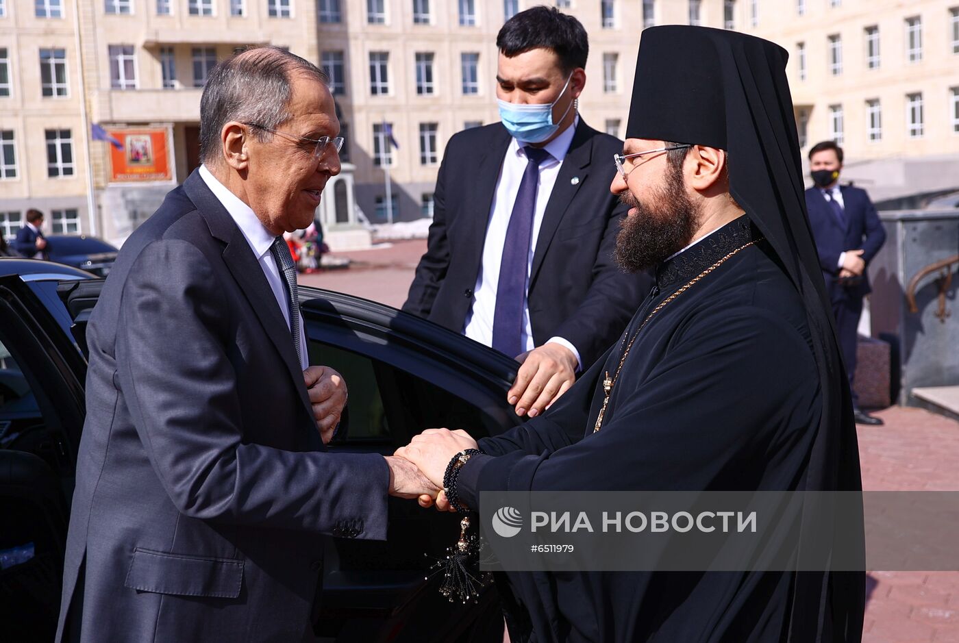 Визит главы МИД РФ С. Лаврова в Казахстан