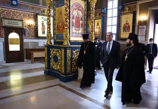 Визит главы МИД РФ С. Лаврова в Казахстан