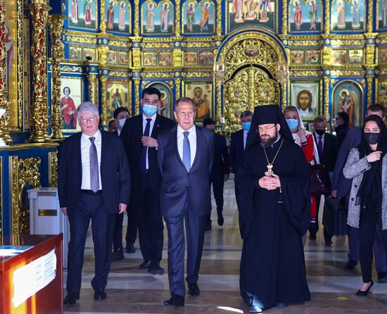 Визит главы МИД РФ С. Лаврова в Казахстан