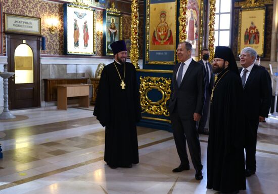 Визит главы МИД РФ С. Лаврова в Казахстан