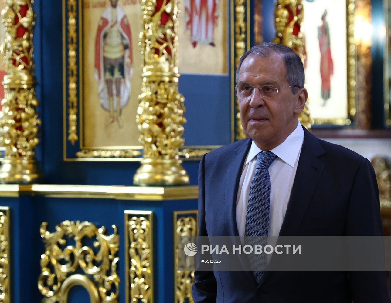 Визит главы МИД РФ С. Лаврова в Казахстан