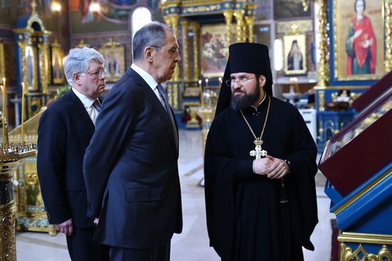 Визит главы МИД РФ С. Лаврова в Казахстан