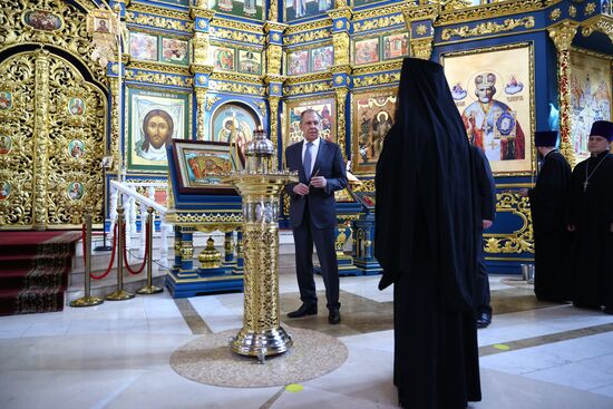 Визит главы МИД РФ С. Лаврова в Казахстан