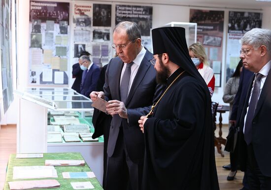 Визит главы МИД РФ С. Лаврова в Казахстан