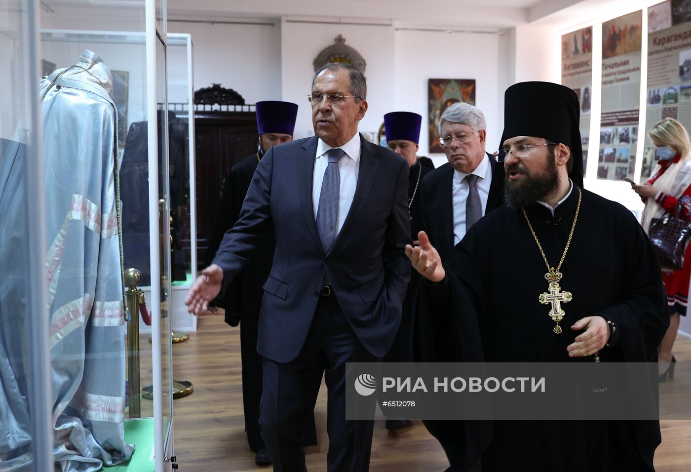 Визит главы МИД РФ С. Лаврова в Казахстан