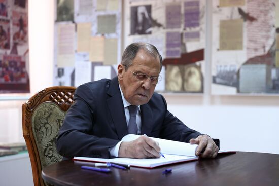 Визит главы МИД РФ С. Лаврова в Казахстан