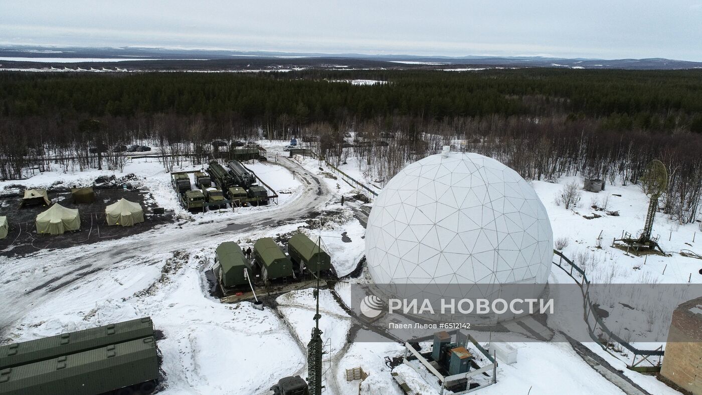 Проверка боеготовности подразделений ПВО в Мурманской области