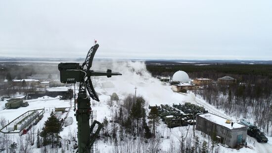 Проверка боеготовности подразделений ПВО в Мурманской области