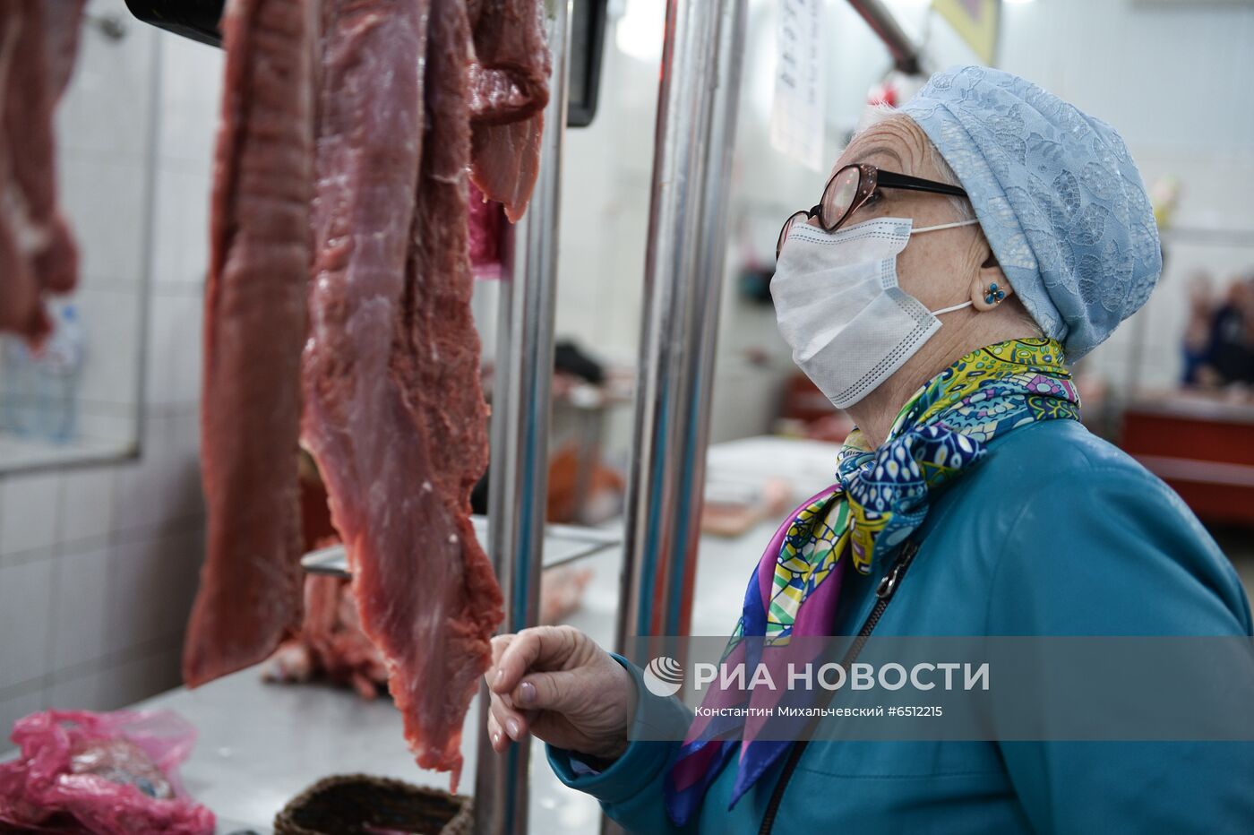 Продовольственный рынок в Симферополе