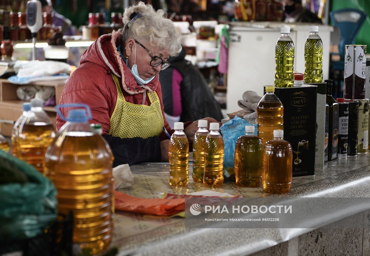 Продовольственный рынок в Симферополе