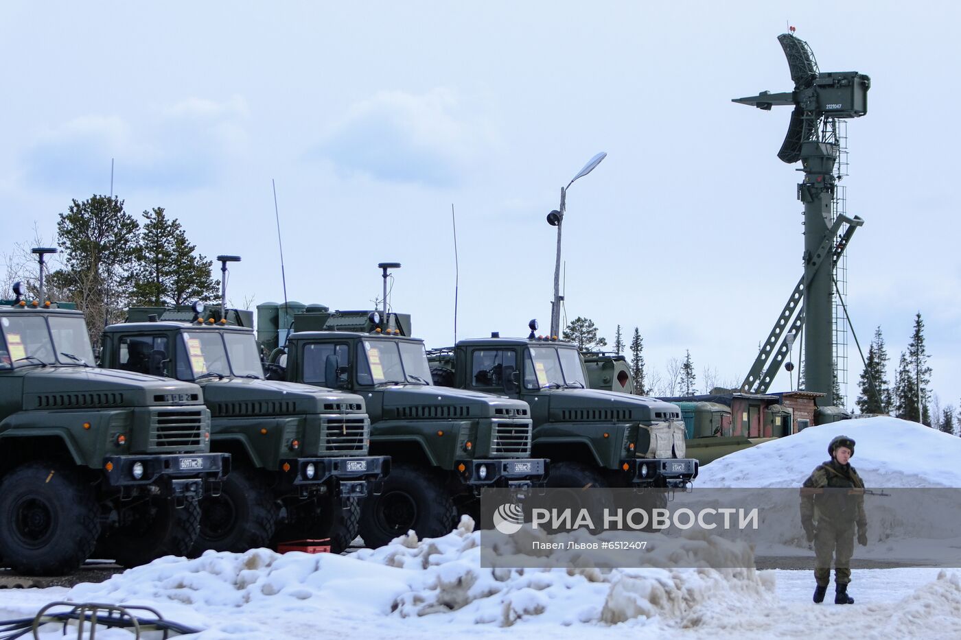 Проверка боеготовности подразделений ПВО в Мурманской области