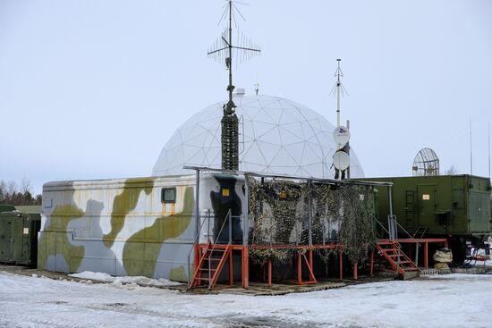 Проверка боеготовности подразделений ПВО в Мурманской области