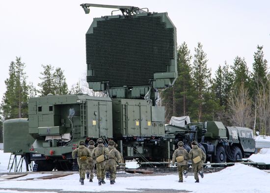 Проверка боеготовности подразделений ПВО в Мурманской области