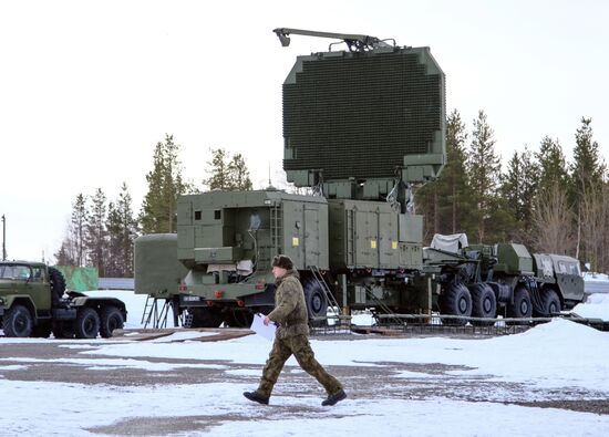 Проверка боеготовности подразделений ПВО в Мурманской области